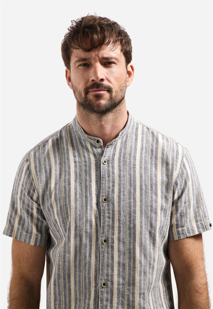 Shirt Short Sleeve Yarn Dyed Dobby - 31460255