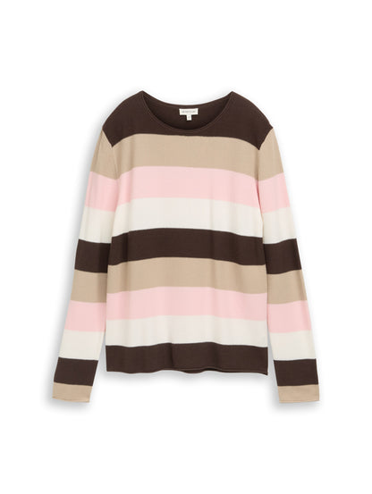 Knit structured striped - 1042952