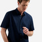 Shirt Short Sleeve With Linen - 31480321SN