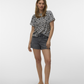VMMENNY LACE SS TOP WVN GA - 10341542