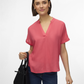 VMBEAUTY SS TOP WVN NOOS - 10279697