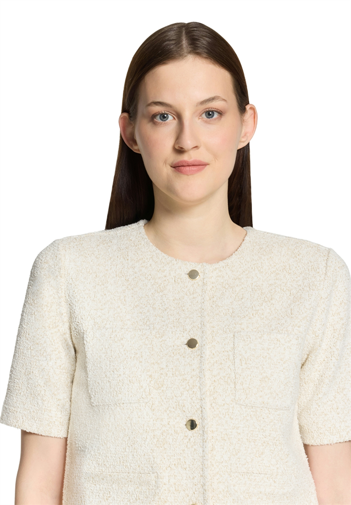 Sweat Jacke Kurz 1/2 Arm - 47501953