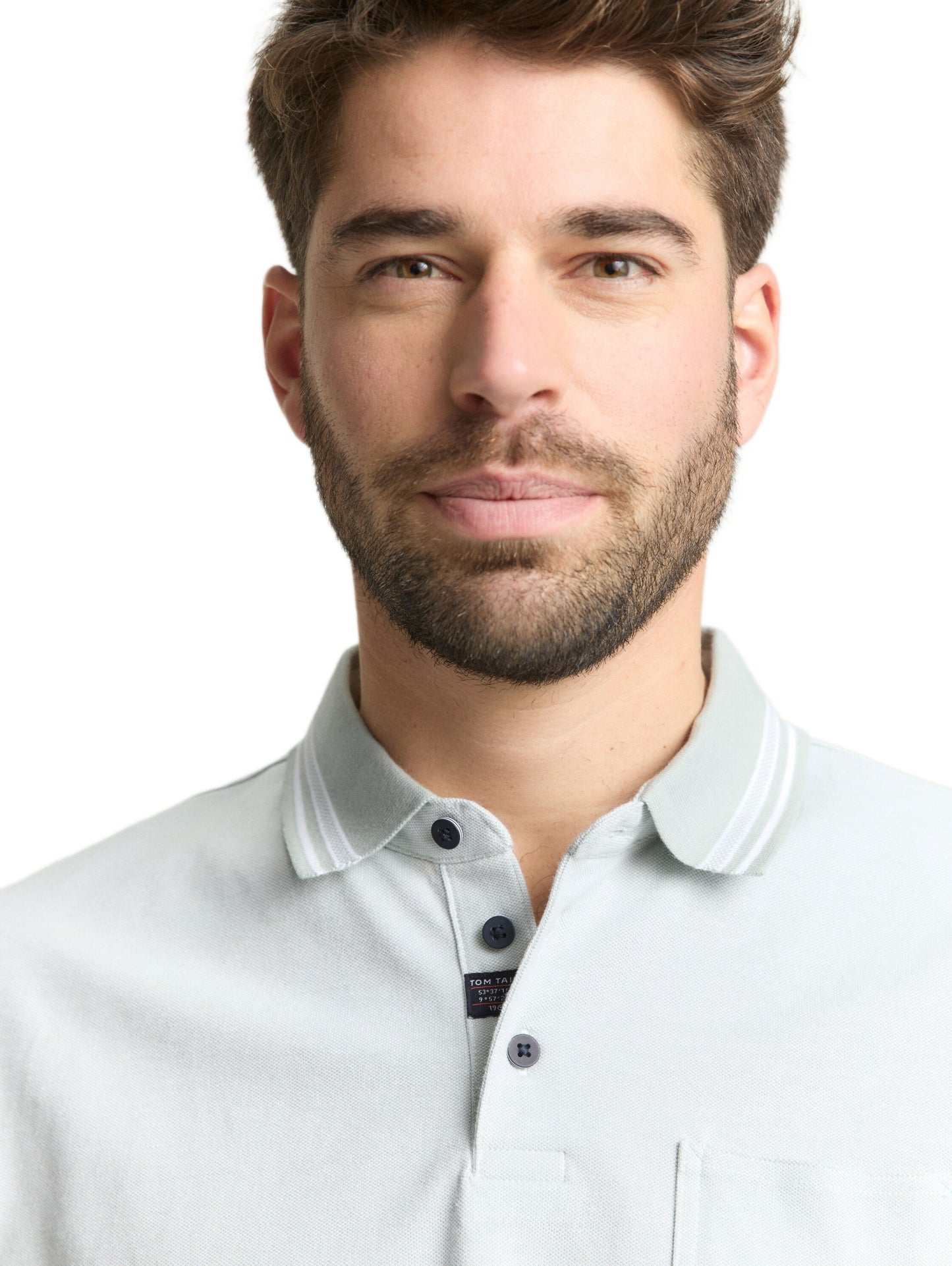 detailed polo with pocket - 1050159