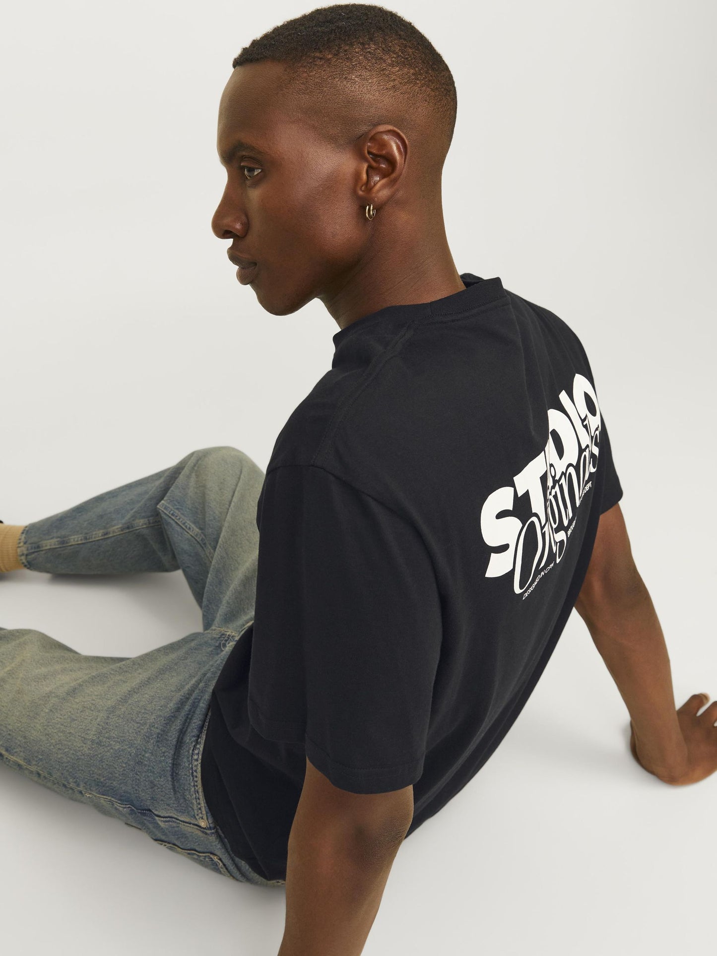 JORVESTERBRO BACK TEE SS CREW NECK - 12240122