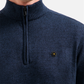 Pullover Half Zip 2 Coloured Melang - N2185