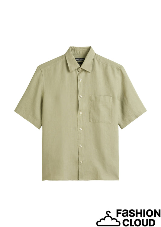 Kent collar, short sleeves, one rec - M23742841002