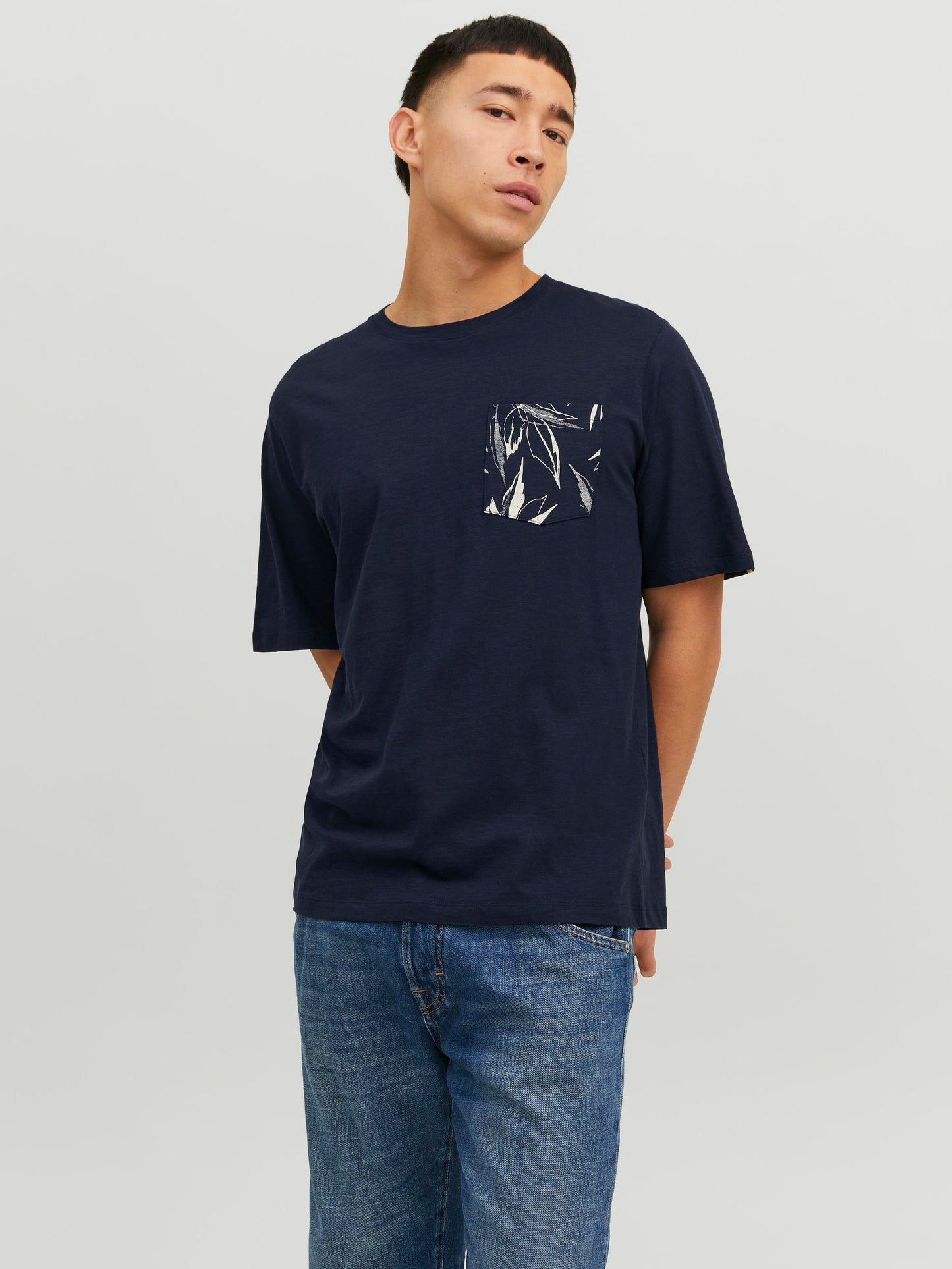 JORCRAYON POCKET TEE SS CREW NECK L - 12227778