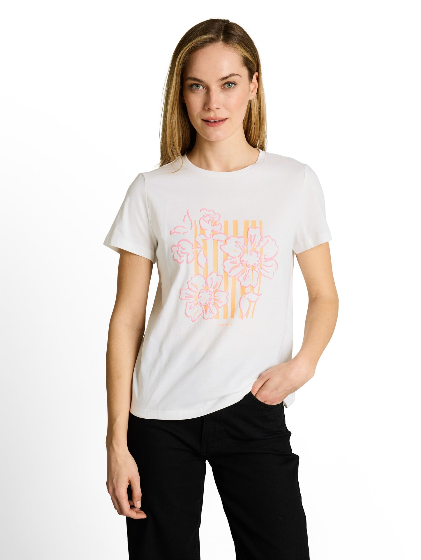 T-Shirt basic with print - 1051217
