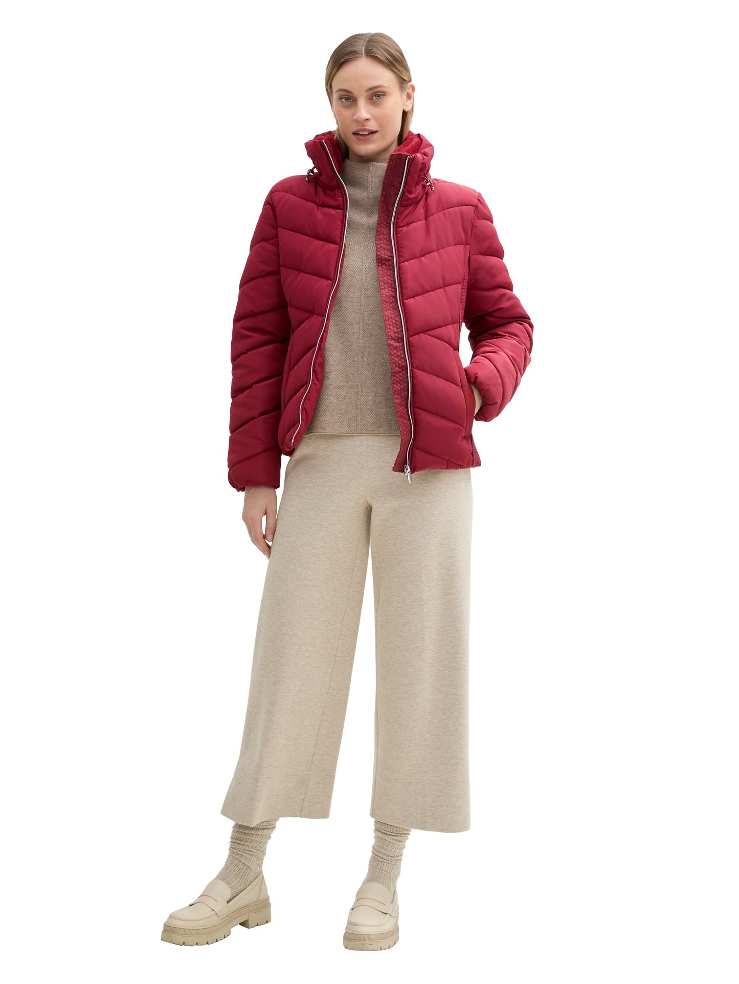 short winter puffer jacket - 1042909