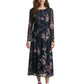 dress printed mesh - 1047637