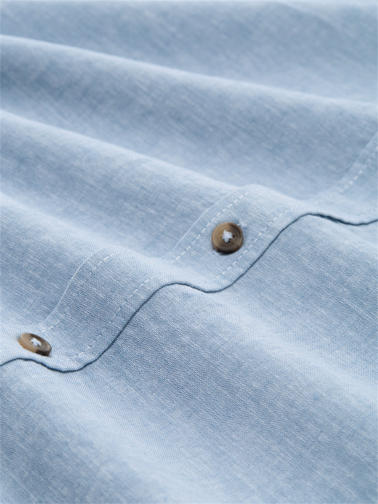cotton linen shirt - 1049611