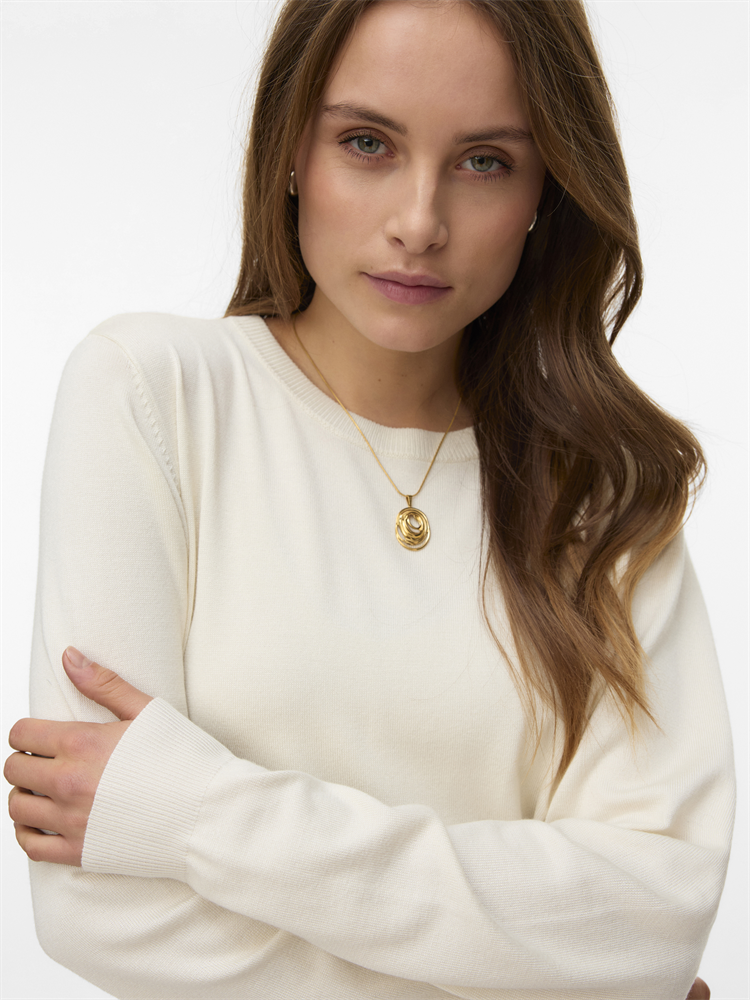 VMSILJE LS O-NECK PULLOVER NOOS - 10343875