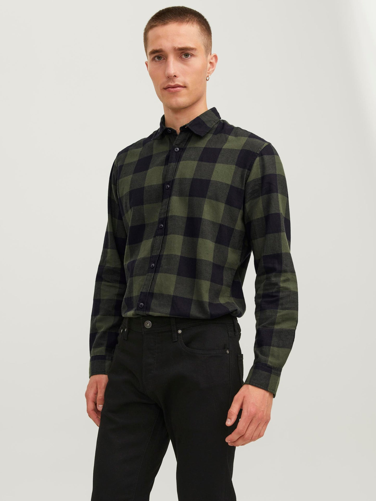 JJEGINGHAM TWILL SHIRT L/S NOOS - 12181602