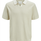 JPRCCEASTON KNIT SPLIT NECK SS SN - 12273012