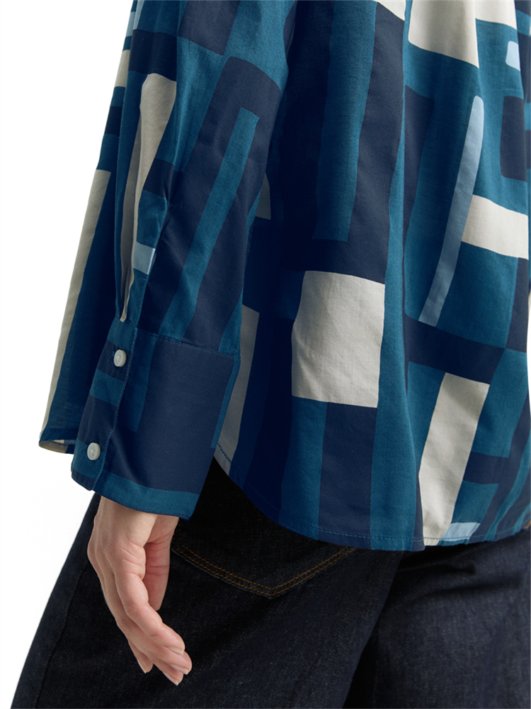 blouse shirt printed - 1047586