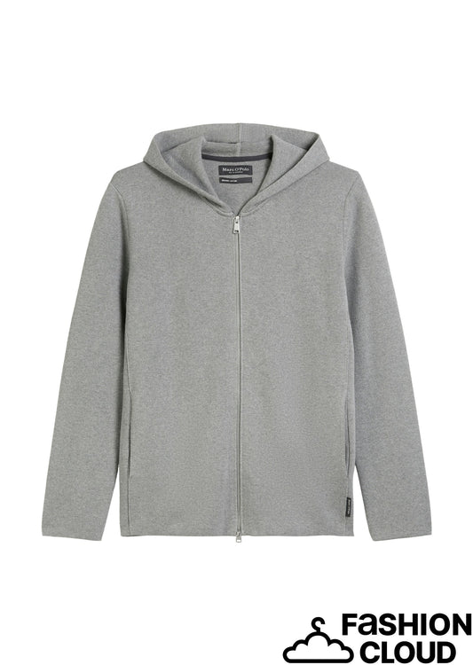 Zipped jacket with hood and pockets - M28501661206