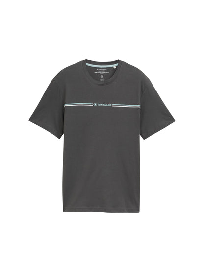 printed crewneck t-shirt - 1037803