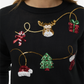 VMGLITTER LS O-NECK XMAS BOX - 10333074