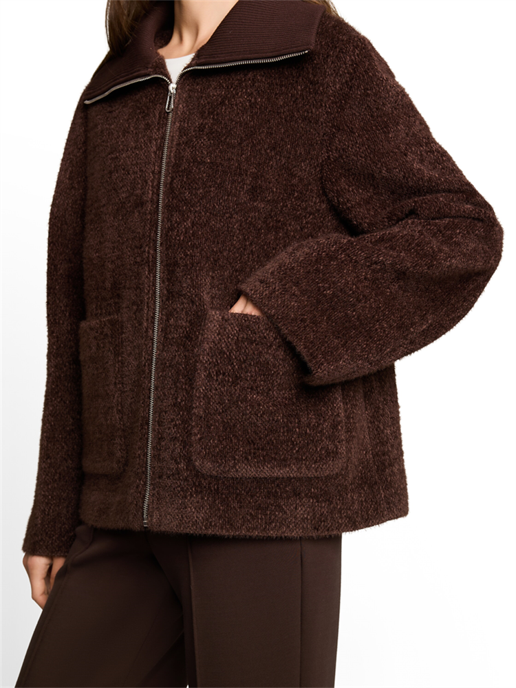 structured cosy jacket - 1051133