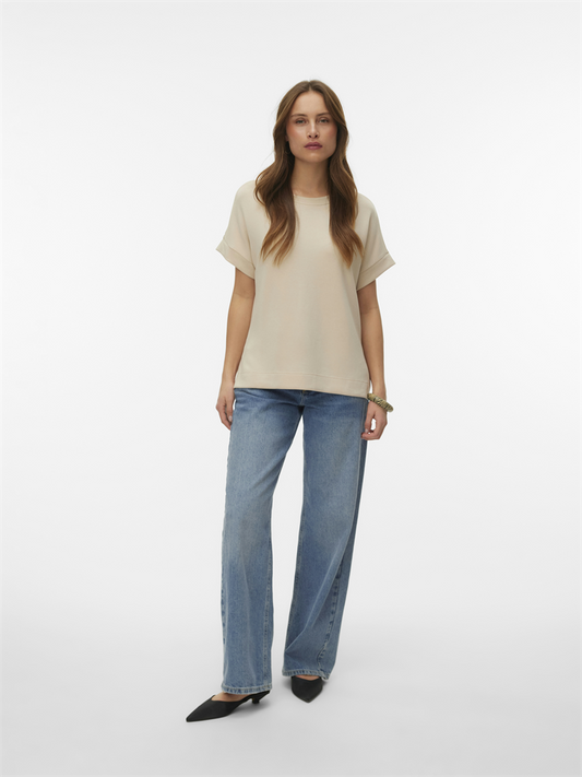 VMHALI SS O-NECK TOP JRS GA BOO - 10339414