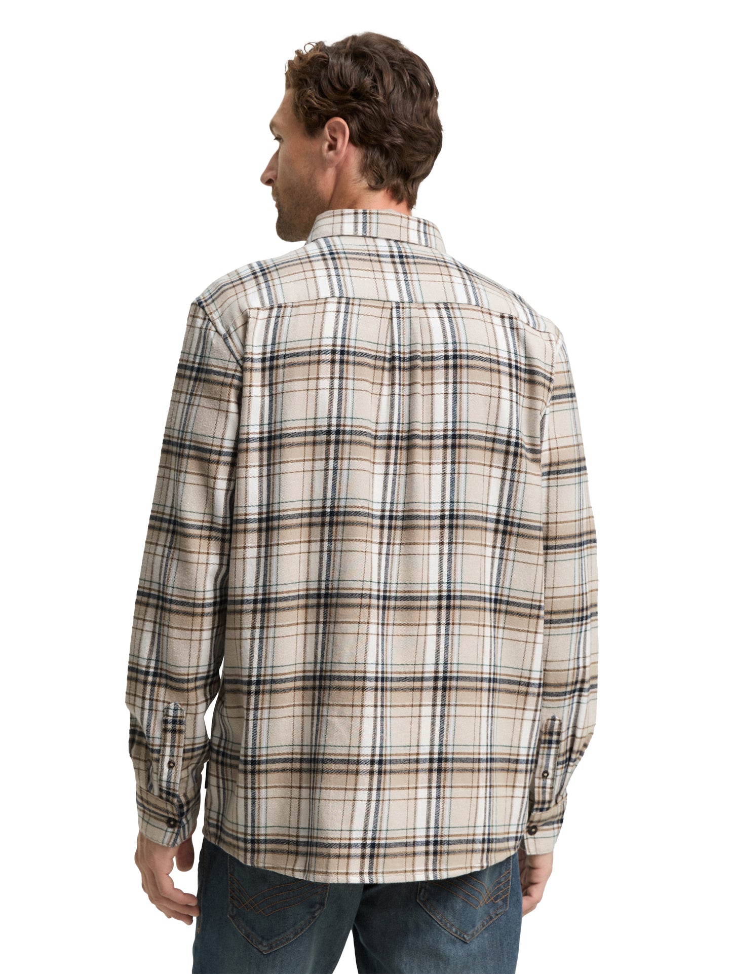 comfort checked shirt - 1047337