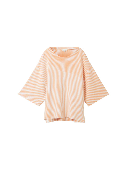 knit pullover colorblock - 1040336