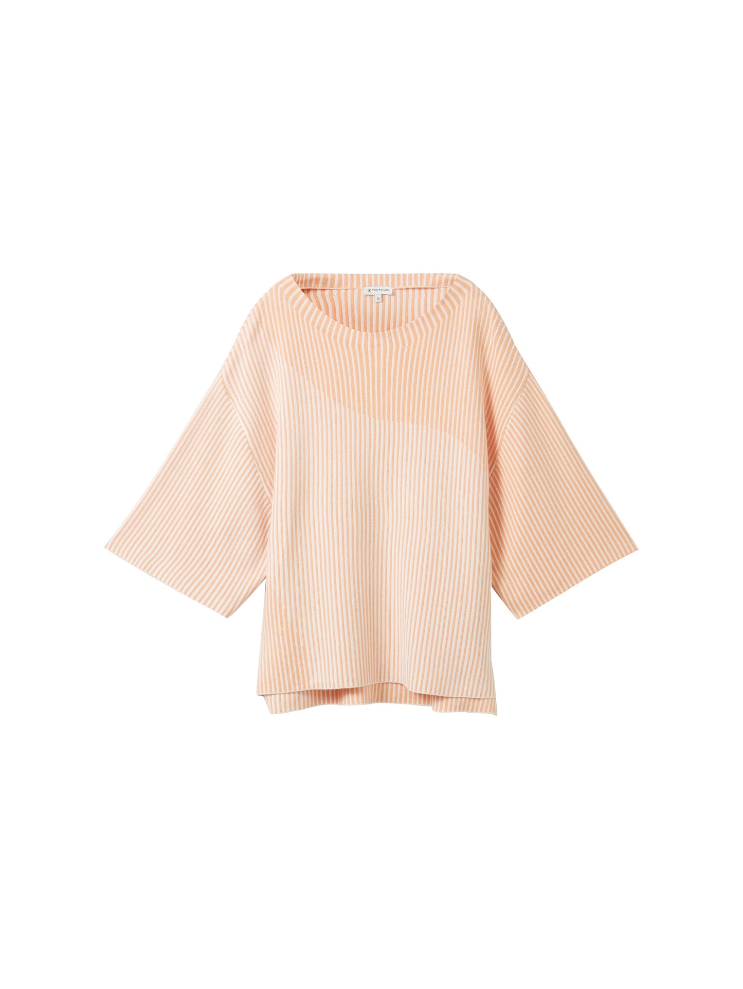 knit pullover colorblock - 1040336