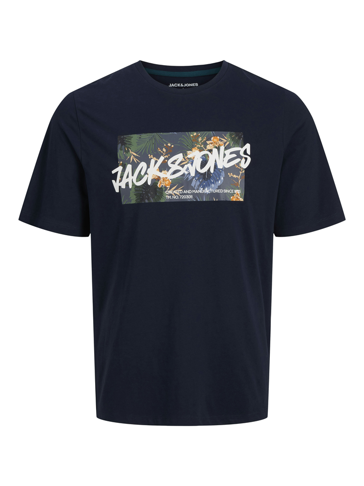 JJHAWAII SHAPE TEE SS CREW NECK LN - 12269324