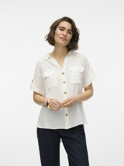 VMBUMPY SS SHIRT WVN NOOS - 10310139
