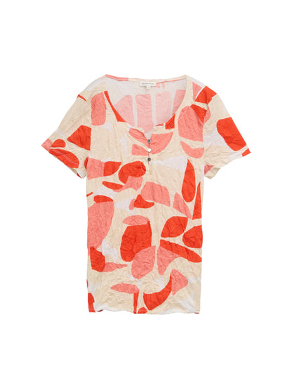 T-shirt crincle alloverprinted - 1046403