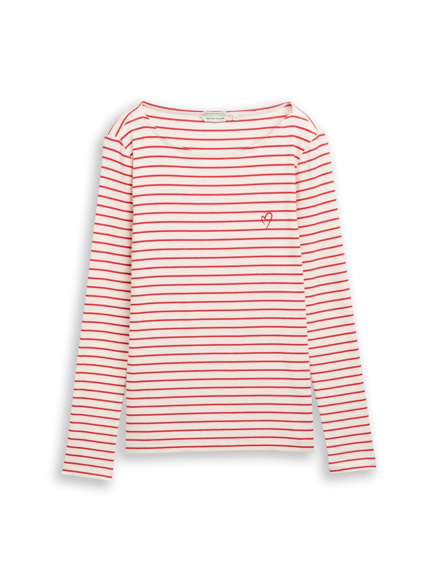 T-Shirt striped boatneck - 1051234