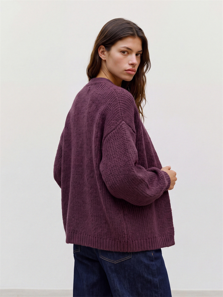 VMMAYBE LS OPEN CARDIGAN NOOS - 10273101