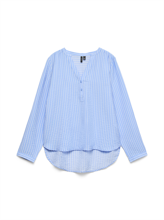 VMKAJA LS V-NECK FOLD-UP TOP WVN - 10340684