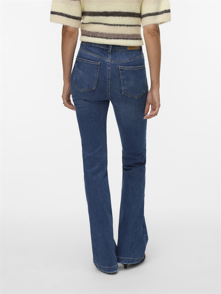 VMTANNA HR FLARED JEANS SI327 - 10334168