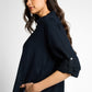 blouse shirt with linen - 1050608