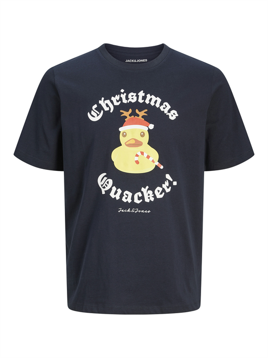 JJXMAS FUNNY TEE SS CREW NECK - 12265357