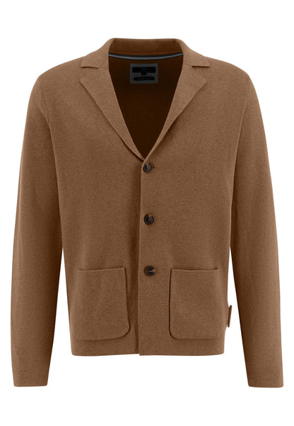 Knit Blazer, Cotton Wool - 1309654