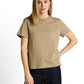 T-shirt basic crew neck print - 1050414