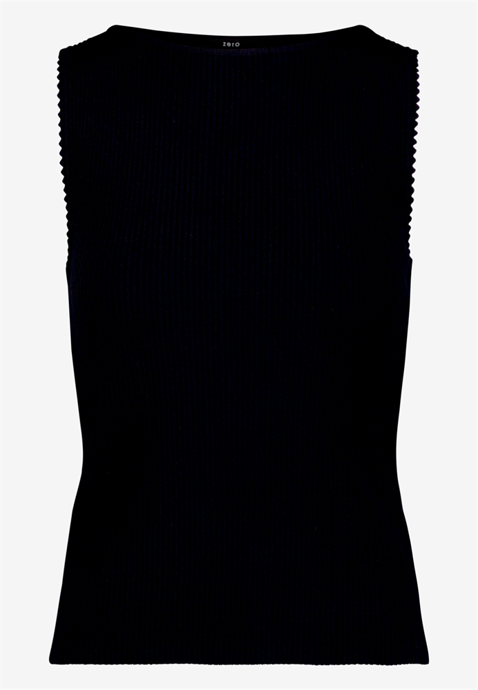 Strickpullover Kurz ohne Arm - 110-10003992
