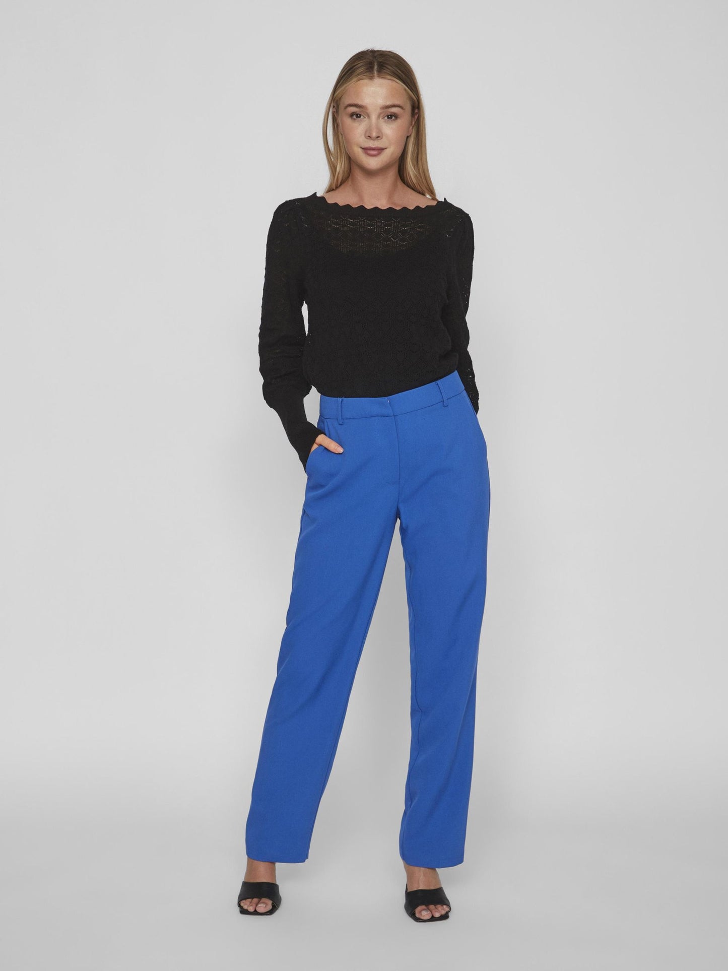 VIWINNIE ELLA WIDE RW PANTS - 14089562