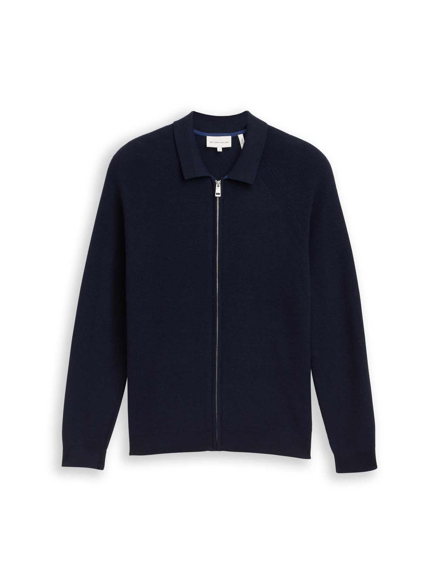 soft knit zip jacket - 1048781