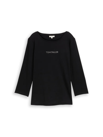 T-shirt front glitter logo - 1048941