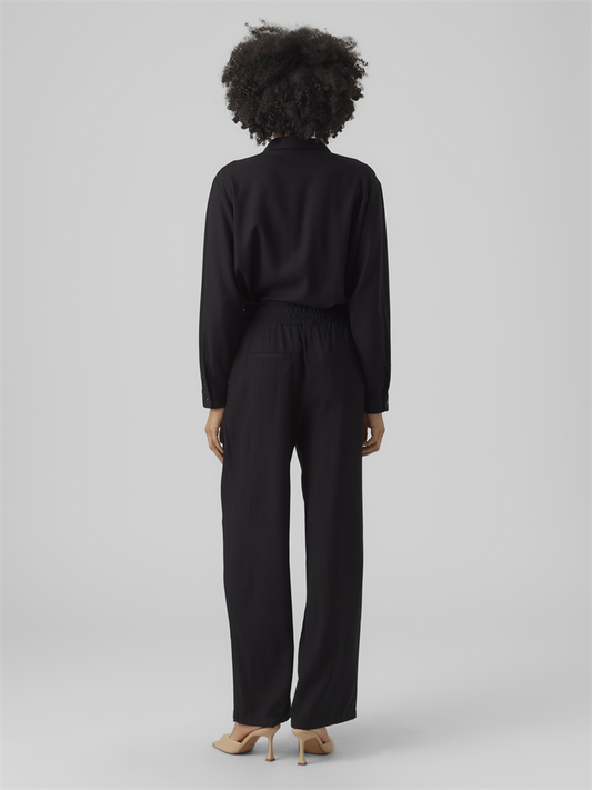 VMJESMILO HW WIDE PANTS WVN NOOS - 10287363