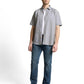 striped poplin shirt - 1049594