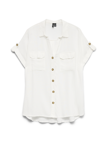 VMBUMPY SS SHIRT WVN NOOS - 10310139