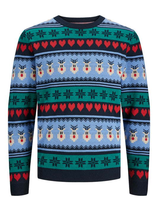 JORFESTIVE XMAS KNIT CREW NECK - 12248141