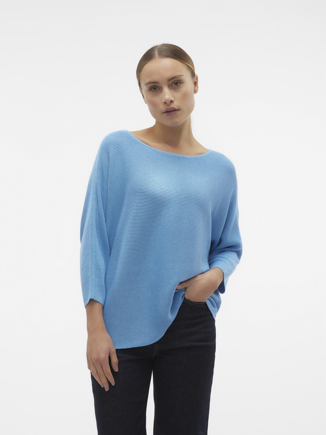 VMNORA 3/4 BOATNECK BLOUSE  NOOS - 10281013