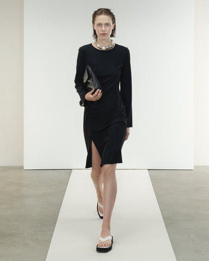 Scarlet Dress-LS Technical Jersey - U924284