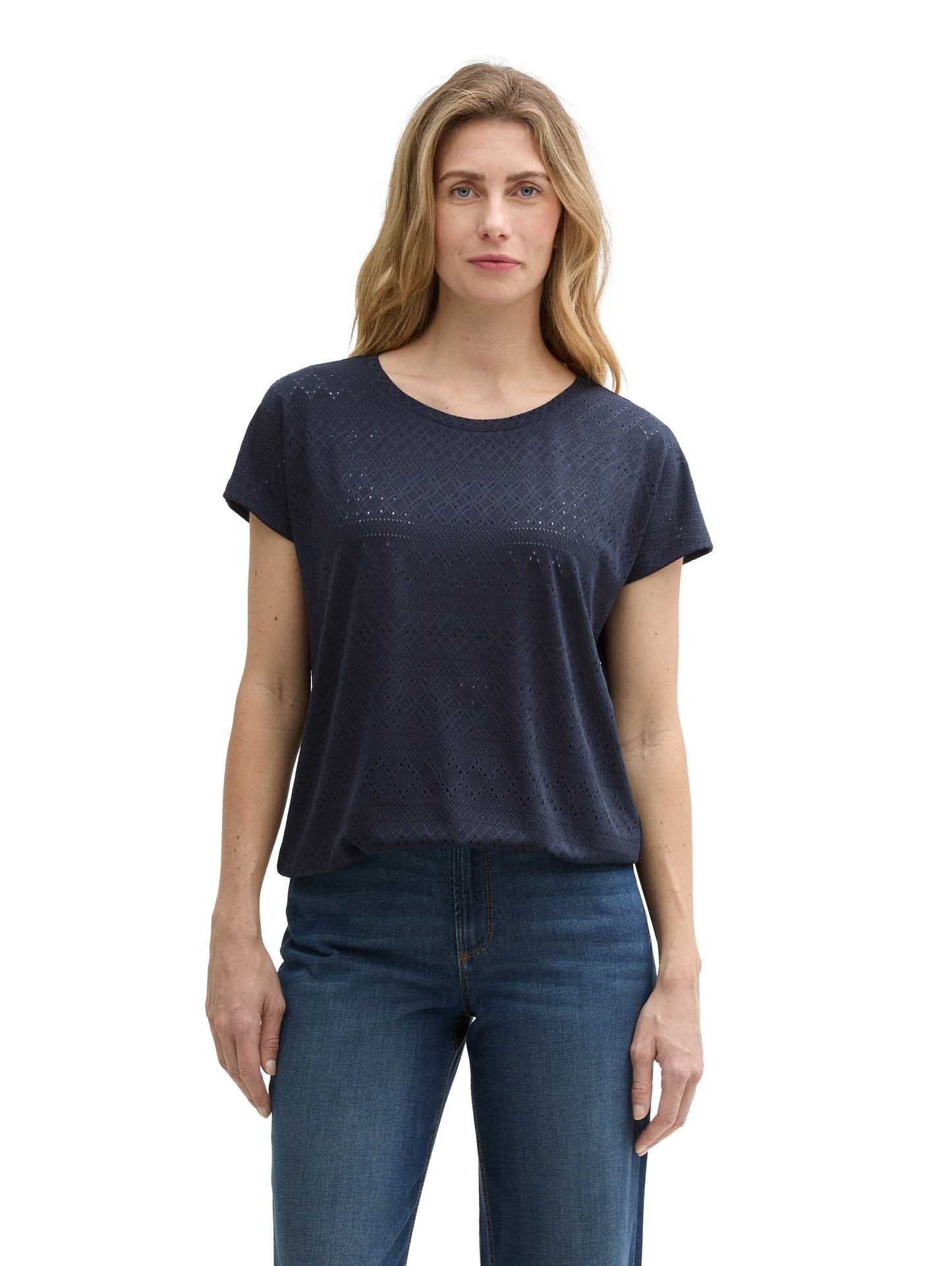 T-shirt ajour crew neck - 1046401