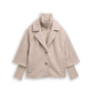 bouclé cape jacket - 1046602